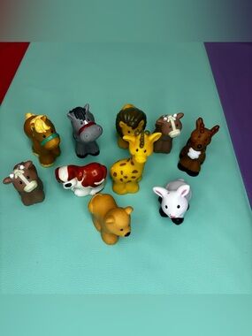 Little People Animals‎ Lot of 10 Figurines
